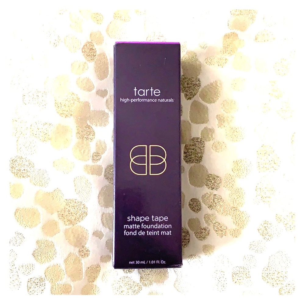 Tarte shape tape matte foundation- medium tan sand